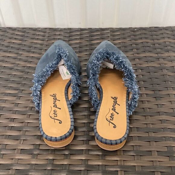 Free people pointy slip on shoes women size 38 - Picture 4 of 6